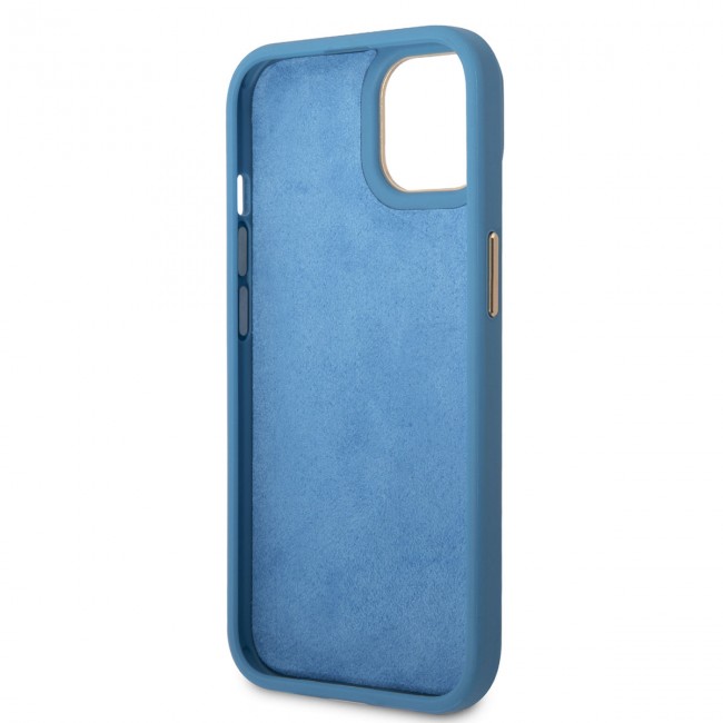 Apple iPhone 14 Kılıf GUESS PU Deri Metal Logo Dizaynlı Kapak Apple iPhone 14 Kılıf GUESS PU Deri Metal Logo Dizaynlı Kapak