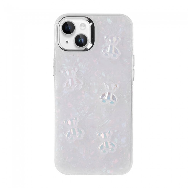 Apple iPhone 14 Kılıf Kabartma Figürlü Parlak Zore Eralli Silikon Kapak Apple iPhone 14 Kılıf Kabartma Figürlü Parlak Zore Eralli Silikon Kapak