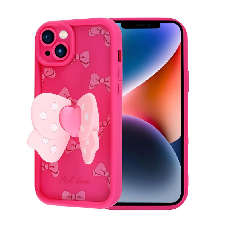 Bal-z Apple iPhone 14 Kılıf Kamera Korumalı Figür Tasarımlı  Kapya Kapak