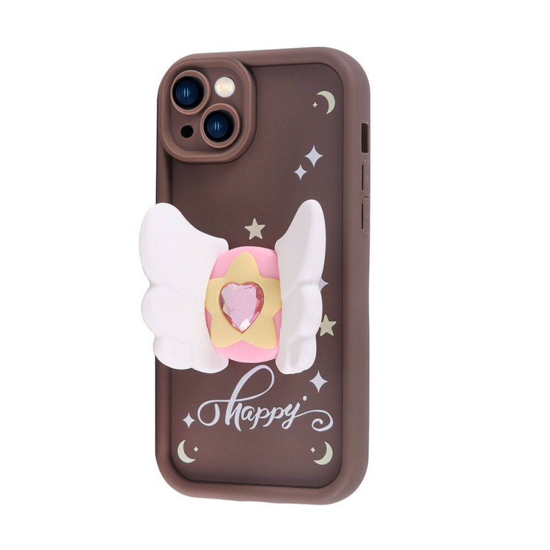 Bal-z Apple iPhone 14 Kılıf Kamera Korumalı Figür Tasarımlı  Kapya Kapak