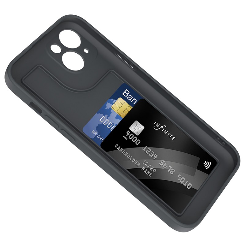 Bal-z Apple iPhone 14 Kılıf Kamera Korumalı Kartlık Hazneli Zore Vitra Kapak