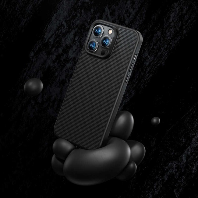 Apple iPhone 14 Kılıf Karbon Fiber Benks Civilian Aramid Protective Kapak Apple iPhone 14 Kılıf Karbon Fiber Benks Civilian Aramid Protective Kapak