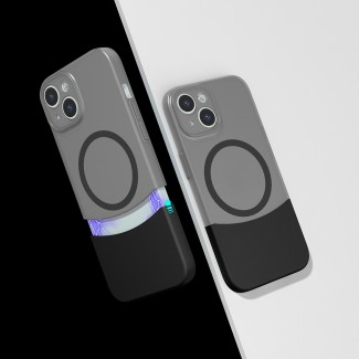 Apple iPhone 14 Kılıf M-Safe Şarj Özellikli Mıknatıslı Zore Duble Kapak Apple iPhone 14 Kılıf M-Safe Şarj Özellikli Mıknatıslı Zore Duble Kapak