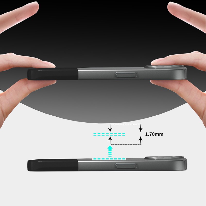 Bal-z Apple iPhone 14 Kılıf M-Safe Şarj Özellikli Mıknatıslı Zore Duble Kapak