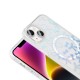 Apple iPhone 14 Kılıf M-Safe Şarj Özellikli Şeffaf Zore Folk Sert Kapak Apple iPhone 14 Kılıf M-Safe Şarj Özellikli Şeffaf Zore Folk Sert Kapak