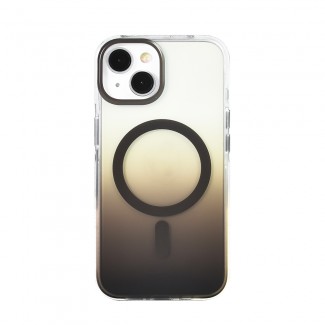 Apple iPhone 14 Kılıf M-safe Şarj Özellikli Transparan Renk Geçişli Zore Toros Kapak Apple iPhone 14 Kılıf M-safe Şarj Özellikli Transparan Renk Geçişli Zore Toros Kapak