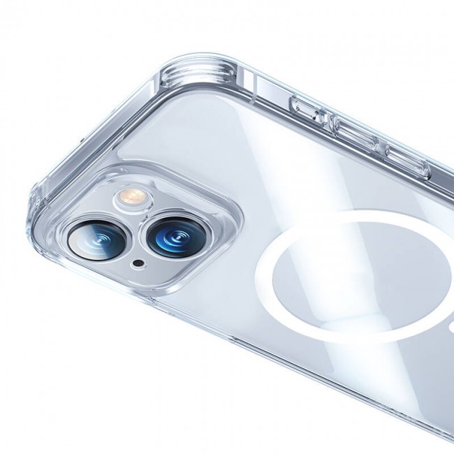 Apple iPhone 14 Kılıf Magsafe Şarj Özellikli Benks Magnetic Shiny Glass Serisi Kapak Apple iPhone 14 Kılıf Magsafe Şarj Özellikli Benks Magnetic Shiny Glass Serisi Kapak