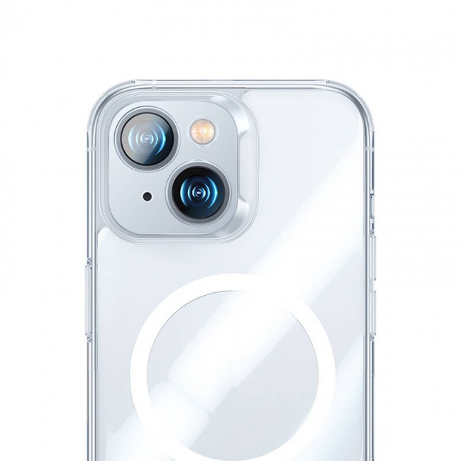 Apple iPhone 14 Kılıf Magsafe Şarj Özellikli Benks Magnetic Shiny Glass Serisi Kapak Apple iPhone 14 Kılıf Magsafe Şarj Özellikli Benks Magnetic Shiny Glass Serisi Kapak