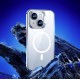 Apple iPhone 14 Kılıf Magsafe Şarj Özellikli Cam Yüzey Benks Electroplated Kapak Apple iPhone 14 Kılıf Magsafe Şarj Özellikli Cam Yüzey Benks Electroplated Kapak