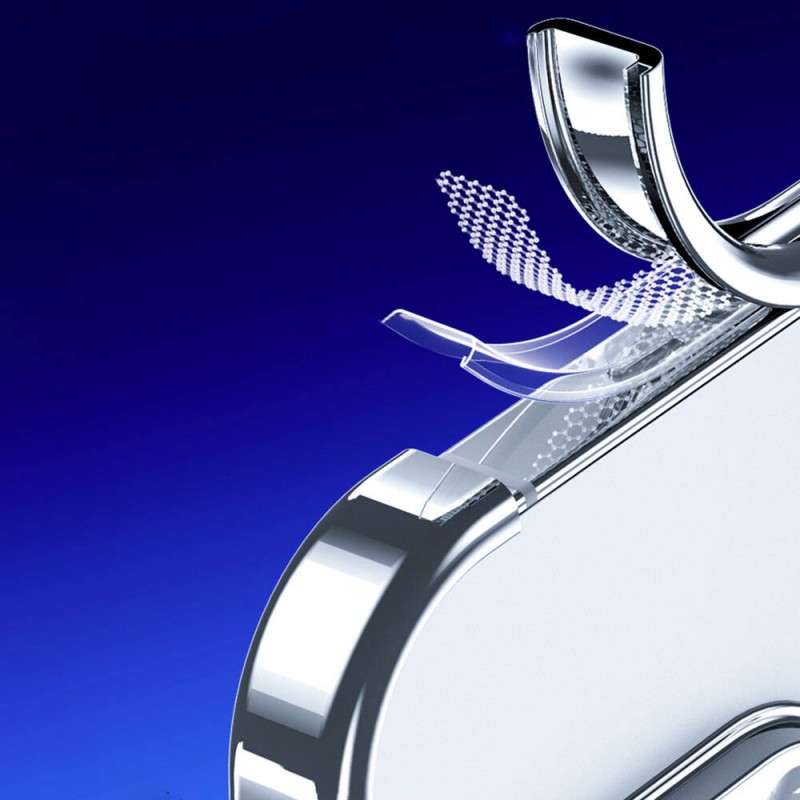 Bal-z Apple iPhone 14 Kılıf M-safe Şarj Özellikli Cam Yüzey Benks Electroplated Kapak