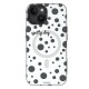 Apple iPhone 14 Kılıf Magsafe Şarj Özellikli Polka Dot Desenli Youngkit Spots Serisi Kapak Apple iPhone 14 Kılıf Magsafe Şarj Özellikli Polka Dot Desenli Youngkit Spots Serisi Kapak