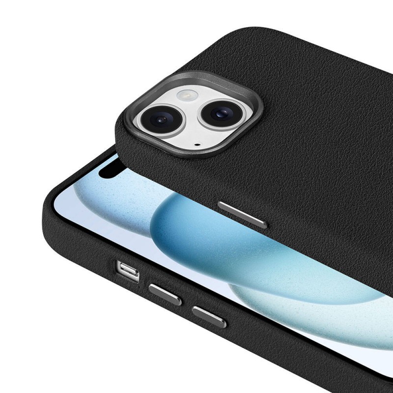 Bal-z Apple iPhone 14 Kılıf M-safe Şarj Özellikli PU Deri  Adora Kapak