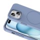 Apple iPhone 14 Kılıf Magsafe Şarj Özellikli Sıvı Teknolojili Silinebilir Sert Zore Kivi Kapak