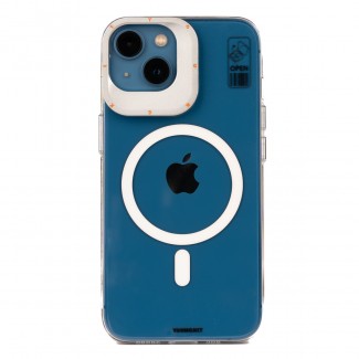 Apple iPhone 14 Kılıf M-safe Şarj Özellikli Standlı YoungKit Hermit Bracket Serisi Kapak Apple iPhone 14 Kılıf M-safe Şarj Özellikli Standlı YoungKit Hermit Bracket Serisi Kapak