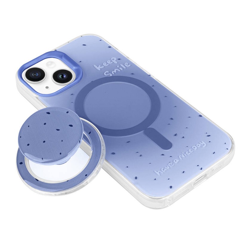 Bal-z Apple iPhone 14 Kılıf M-safe Şarj Özellikli Tak-Çıkar Pop Soketli  Tiktok Kapak