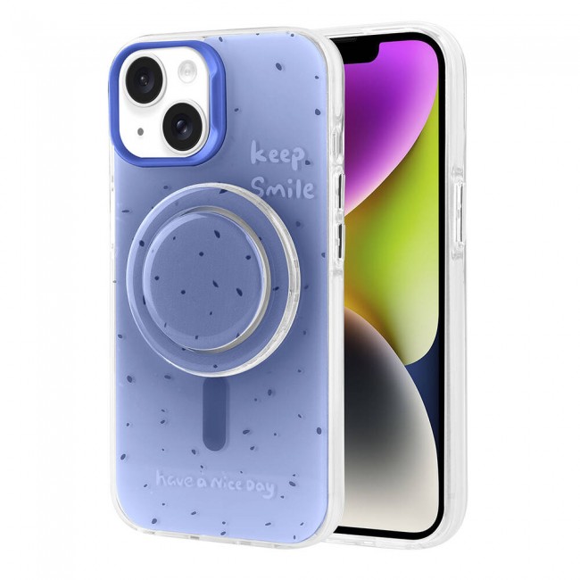 Apple iPhone 14 Kılıf Magsafe Şarj Özellikli Tak-Çıkar Pop Soketli Zore Tiktok Kapak Apple iPhone 14 Kılıf Magsafe Şarj Özellikli Tak-Çıkar Pop Soketli Zore Tiktok Kapak