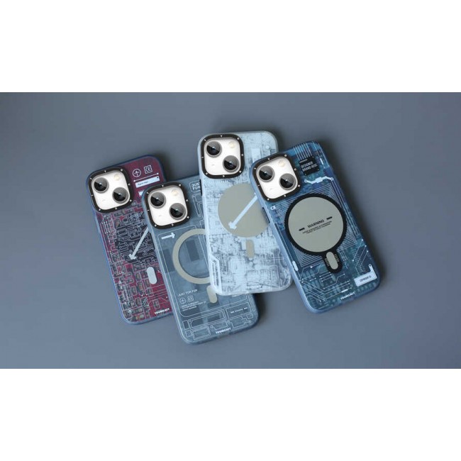 Apple iPhone 14 Kılıf Magsafe Şarj Özellikli YoungKit Technology Serisi Kapak Apple iPhone 14 Kılıf Magsafe Şarj Özellikli YoungKit Technology Serisi Kapak