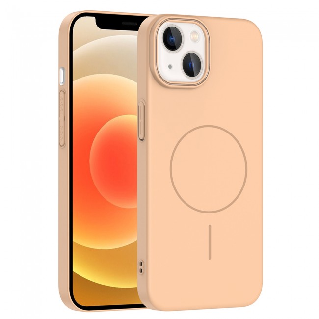 Apple iPhone 14 Kılıf M-safe Şarj Özellikli Zore Ruby Sert Kapak Apple iPhone 14 Kılıf M-safe Şarj Özellikli Zore Ruby Sert Kapak