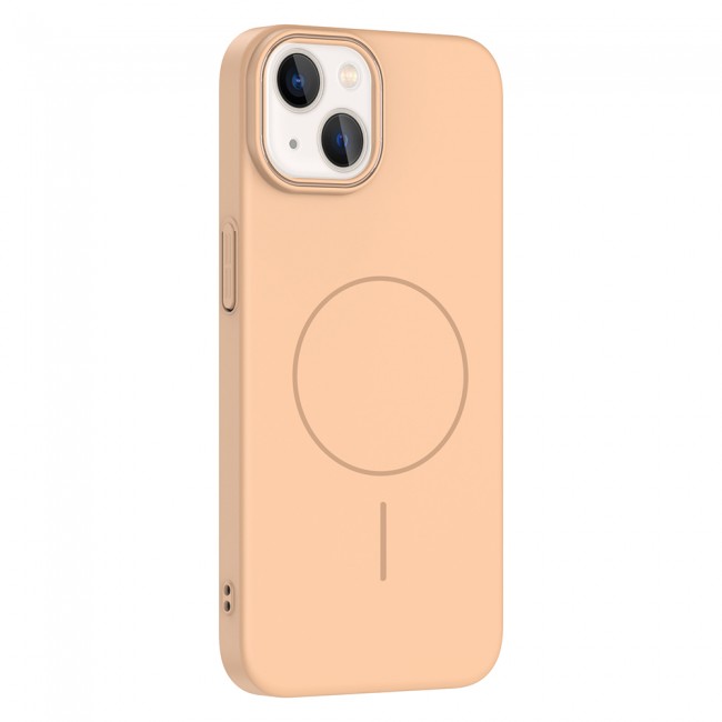 Apple iPhone 14 Kılıf M-safe Şarj Özellikli Zore Ruby Sert Kapak Apple iPhone 14 Kılıf M-safe Şarj Özellikli Zore Ruby Sert Kapak