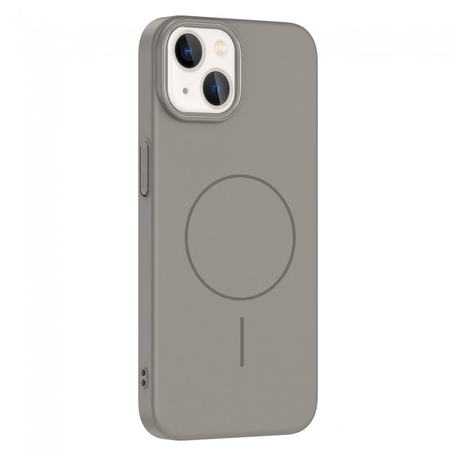 Apple iPhone 14 Kılıf M-safe Şarj Özellikli Zore Ruby Sert Kapak Apple iPhone 14 Kılıf M-safe Şarj Özellikli Zore Ruby Sert Kapak