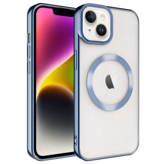 Apple iPhone 14 Kılıf M-safe Wireless Şarj Özellikli Zore Setro Silikon Apple iPhone 14 Kılıf M-safe Wireless Şarj Özellikli Zore Setro Silikon