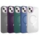Apple iPhone 14 Kılıf Magsafe Wireless Şarj Özellikli Zore Stil Kapak Apple iPhone 14 Kılıf Magsafe Wireless Şarj Özellikli Zore Stil Kapak