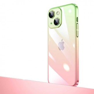 Apple iPhone 14 Kılıf Parlak Renk Geçişli Kamera Korumalı Zore Senkron Kapak Apple iPhone 14 Kılıf Parlak Renk Geçişli Kamera Korumalı Zore Senkron Kapak