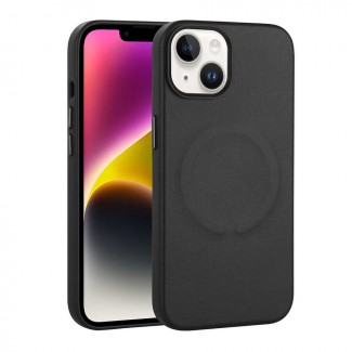 Apple iPhone 14 Kılıf PU Deri M-safe Wireless Şarj Özellikli Zore Derix Kapak Apple iPhone 14 Kılıf PU Deri M-safe Wireless Şarj Özellikli Zore Derix Kapak