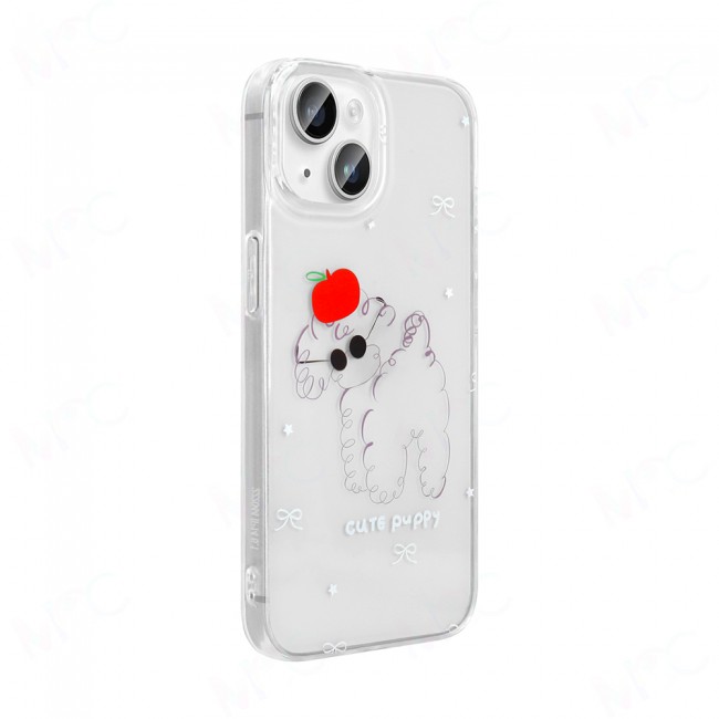 Apple iPhone 14 Kılıf Şeffaf Figürlü Zore Folk Sert Kapak Apple iPhone 14 Kılıf Şeffaf Figürlü Zore Folk Sert Kapak
