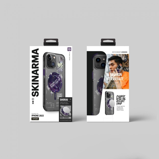 Apple iPhone 14 Kılıf SkinArma Şeffaf Airbag Tasarımlı Magsafe Şarj Özellikli Shorai Kapak Apple iPhone 14 Kılıf SkinArma Şeffaf Airbag Tasarımlı Magsafe Şarj Özellikli Shorai Kapak
