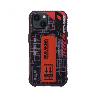 Apple iPhone 14 Kılıf SkinArma Şeffaf Desenli Standlı Ryoiki Kapak Apple iPhone 14 Kılıf SkinArma Şeffaf Desenli Standlı Ryoiki Kapak