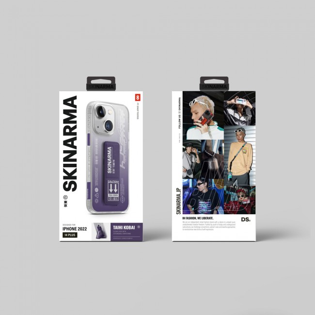 Apple iPhone 14 Kılıf SkinArma Standlı Şeffaf Tasarımlı Taihi Kobai Kapak Apple iPhone 14 Kılıf SkinArma Standlı Şeffaf Tasarımlı Taihi Kobai Kapak