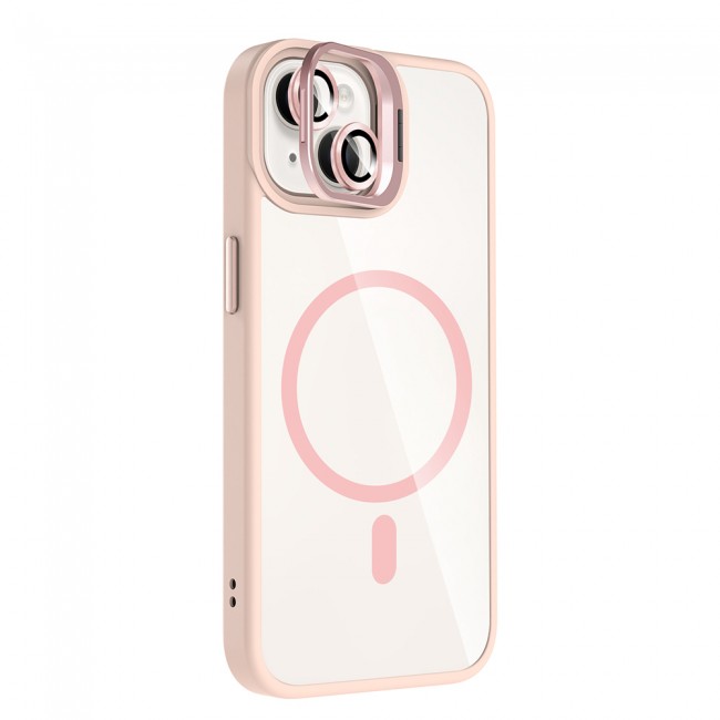 Apple iPhone 14 Kılıf Standlı ve Kamera Lens Hediyeli M-Safe Şarj Özellikli Zore Etro Kapak Apple iPhone 14 Kılıf Standlı ve Kamera Lens Hediyeli M-Safe Şarj Özellikli Zore Etro Kapak