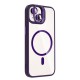 Apple iPhone 14 Kılıf Standlı ve Kamera Lens Hediyeli M-Safe Şarj Özellikli Zore Etro Kapak Apple iPhone 14 Kılıf Standlı ve Kamera Lens Hediyeli M-Safe Şarj Özellikli Zore Etro Kapak