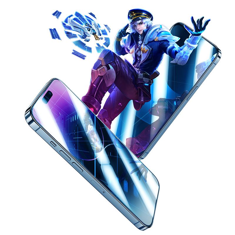 Bal-z Apple iPhone 14 Plus Benks JoyTouch Mat Oyun Ekran Koruyucu + Kolay Uygulama Aparatı