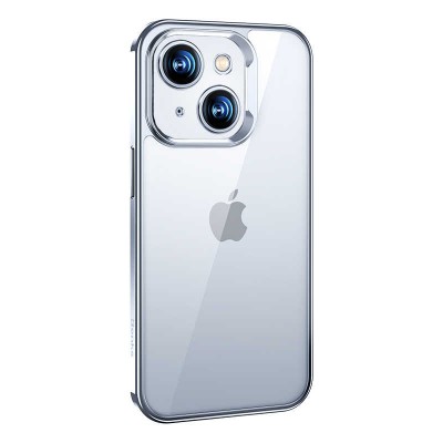 Bal-z Apple iPhone 14 Plus Kılıf Benks Electroplating TPU Kapak Ekran Koruyucu Hediyeli