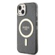 Apple iPhone 14 Plus Kılıf GUESS Magsafe Şarj Özellikli Glitter Kapak