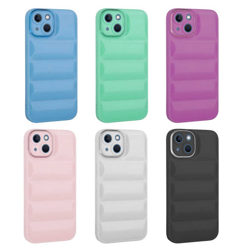 Bal-z Apple iPhone 14 Plus Kılıf Kamera Korumalı Parlak Airbag'li  Galya Kapak