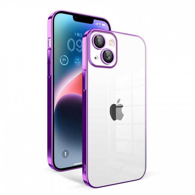 Apple iPhone 14 Plus Kılıf Kamera Korumalı Renkli Çerçeveli Zore Garaj Kapak Apple iPhone 14 Plus Kılıf Kamera Korumalı Renkli Çerçeveli Zore Garaj Kapak