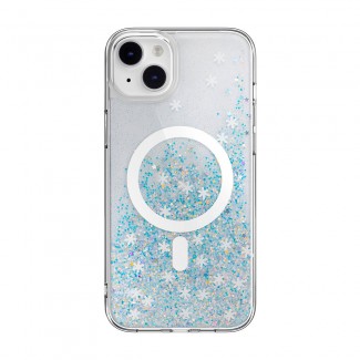 Apple iPhone 14 Plus Kılıf Magsafe Şarj Özellikli Parlayan Simli Şeffaf Lisanslı Switcheasy Starfield-M Kapak Apple iPhone 14 Plus Kılıf Magsafe Şarj Özellikli Parlayan Simli Şeffaf Lisanslı Switcheasy Starfield-M Kapak