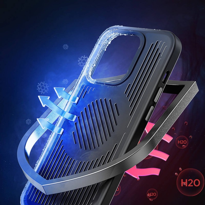 Bal-z Apple iPhone 14 Plus Kılıf M-safe Şarj Özellikli Soğutucu Benks Biliz Kapak