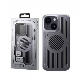 Apple iPhone 14 Plus Kılıf M-safe Şarj Özellikli Soğutucu Benks Biliz Kapak Apple iPhone 14 Plus Kılıf M-safe Şarj Özellikli Soğutucu Benks Biliz Kapak