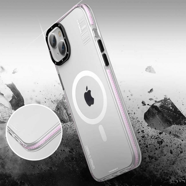 Apple iPhone 14 Plus Kılıf Magsafe Şarj Özellikli YoungKit Exquisite Serisi Kapak Apple iPhone 14 Plus Kılıf Magsafe Şarj Özellikli YoungKit Exquisite Serisi Kapak