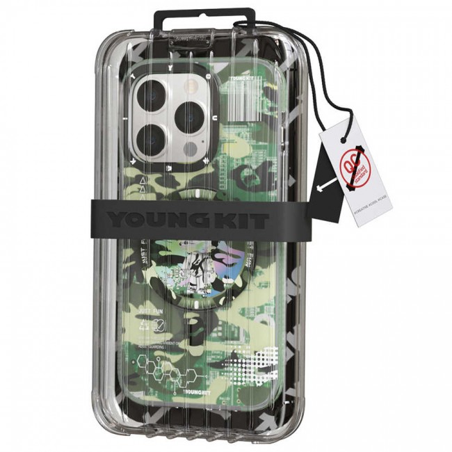 Apple iPhone 14 Plus Kılıf Magsafe Şarj Özellikli YoungKit Kamuflaj Serisi Kapak Apple iPhone 14 Plus Kılıf Magsafe Şarj Özellikli YoungKit Kamuflaj Serisi Kapak