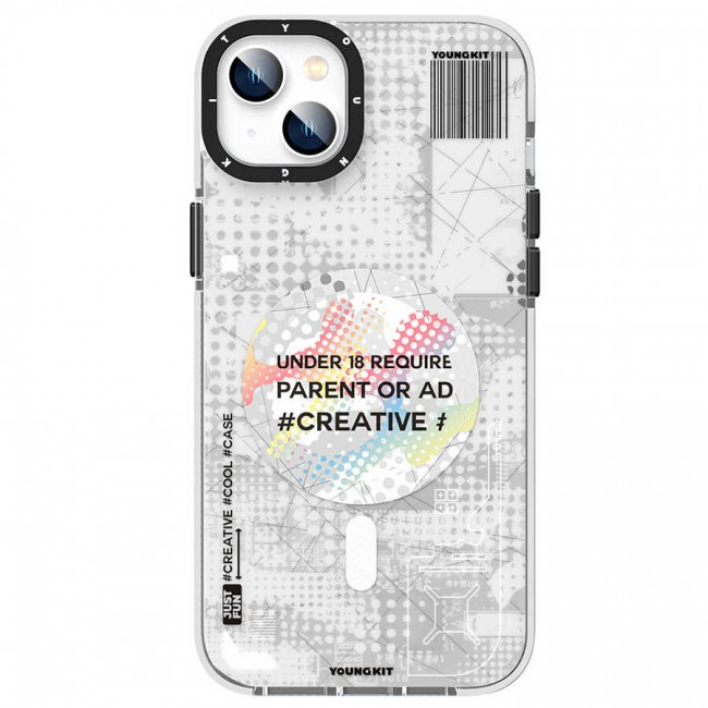 Apple iPhone 14 Plus Kılıf Magsafe Şarj Özellikli YoungKit Kamuflaj Serisi Kapak Apple iPhone 14 Plus Kılıf Magsafe Şarj Özellikli YoungKit Kamuflaj Serisi Kapak