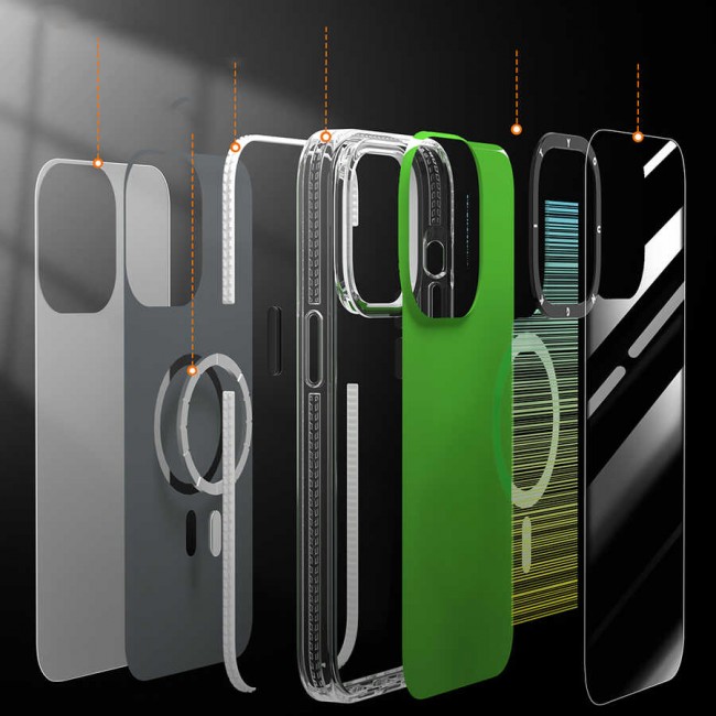 Apple iPhone 14 Plus Kılıf Magsafe Şarj Özellikli Youngkit Pure Serisi Kapak Apple iPhone 14 Plus Kılıf Magsafe Şarj Özellikli Youngkit Pure Serisi Kapak