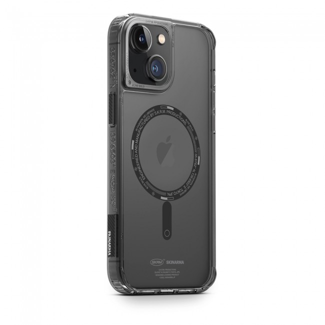Apple iPhone 14 Plus Kılıf SkinArma Şeffaf Airbag Tasarımlı Magsafe Şarj Özellikli Saido Kapak Apple iPhone 14 Plus Kılıf SkinArma Şeffaf Airbag Tasarımlı Magsafe Şarj Özellikli Saido Kapak