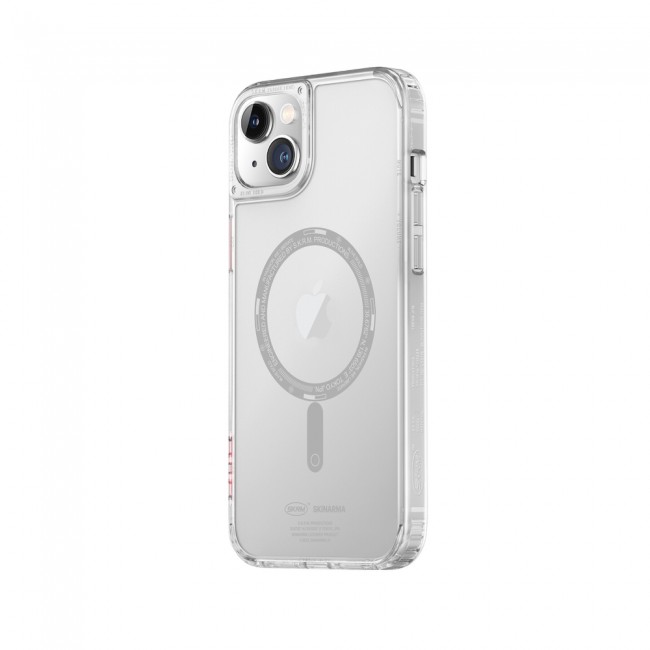 Apple iPhone 14 Plus Kılıf SkinArma Şeffaf Airbag Tasarımlı Magsafe Şarj Özellikli Saido Kapak Apple iPhone 14 Plus Kılıf SkinArma Şeffaf Airbag Tasarımlı Magsafe Şarj Özellikli Saido Kapak