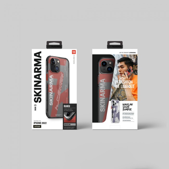 Apple iPhone 14 Plus Kılıf SkinArma Şeffaf Airbag Tasarımlı Raku Kapak Apple iPhone 14 Plus Kılıf SkinArma Şeffaf Airbag Tasarımlı Raku Kapak