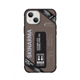 Apple iPhone 14 Plus Kılıf SkinArma Şeffaf Desenli Airbag Tasarımlı Standlı Shimma Kapak Apple iPhone 14 Plus Kılıf SkinArma Şeffaf Desenli Airbag Tasarımlı Standlı Shimma Kapak